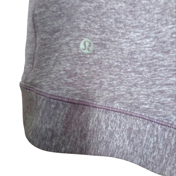 Lululemon Rulu Rally Wrap Jacket Heathered Graphite Purple Size 8 - Picture 10 of 16